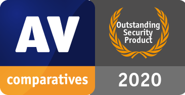 Ganador del premio anual de AV-Comparatives por sus sobresalientes resultados
